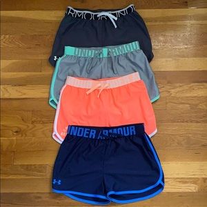 Youth Large Under Armour Shorts - 4 pairs